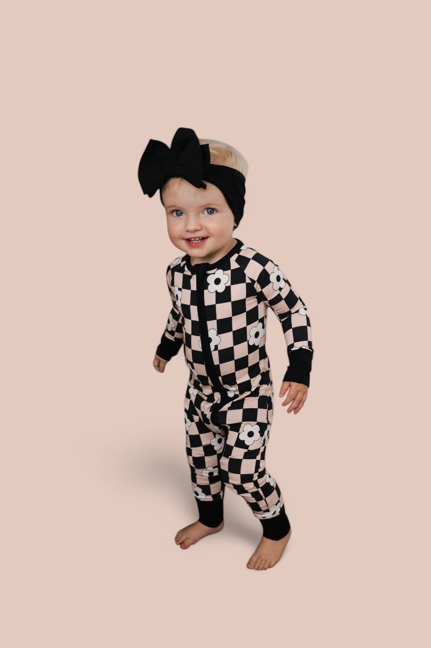 RETRO DAISY CHECKS DREAM ROMPER