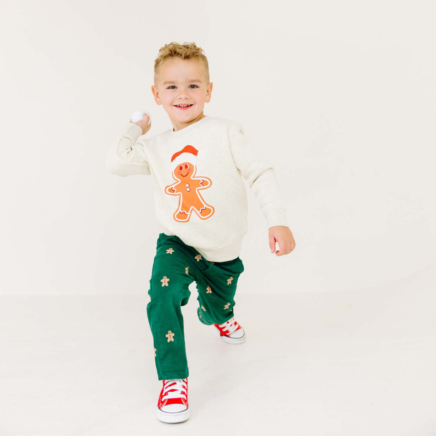 Gingerbread Crewneck | Toddler & Kids