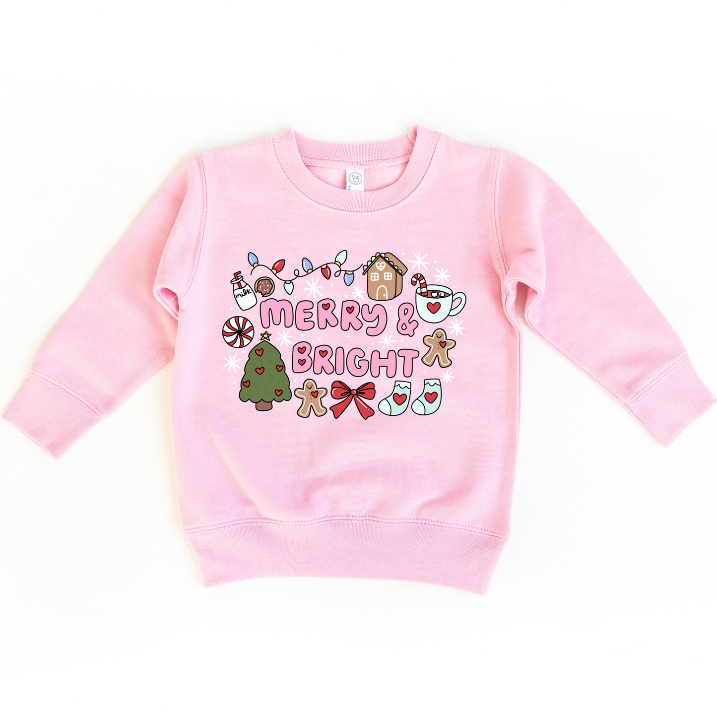 Merry and Bright Crewneck | Toddler & Kids