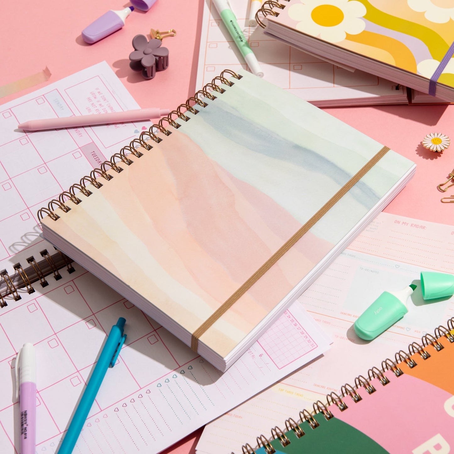 Undated Perpetual Goal Setting Planner
