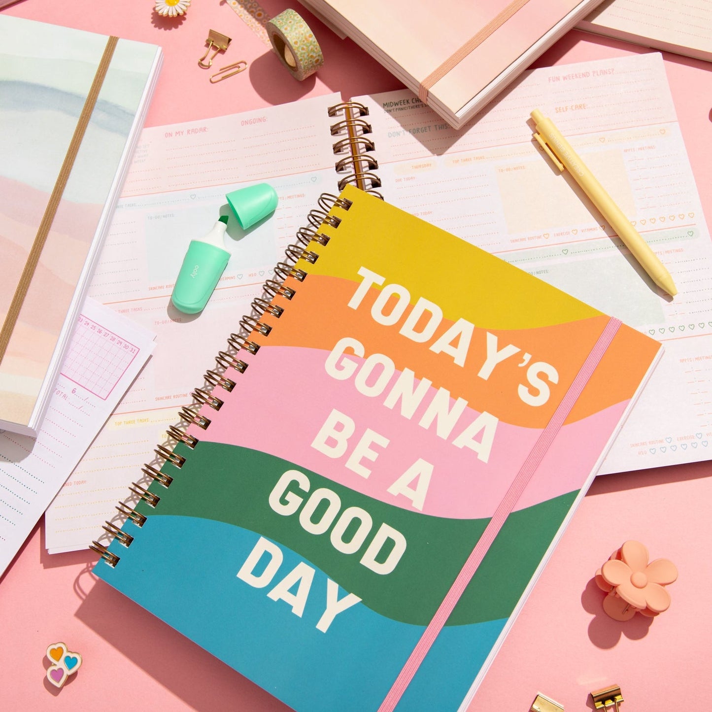 Undated Perpetual Goal Setting Planner