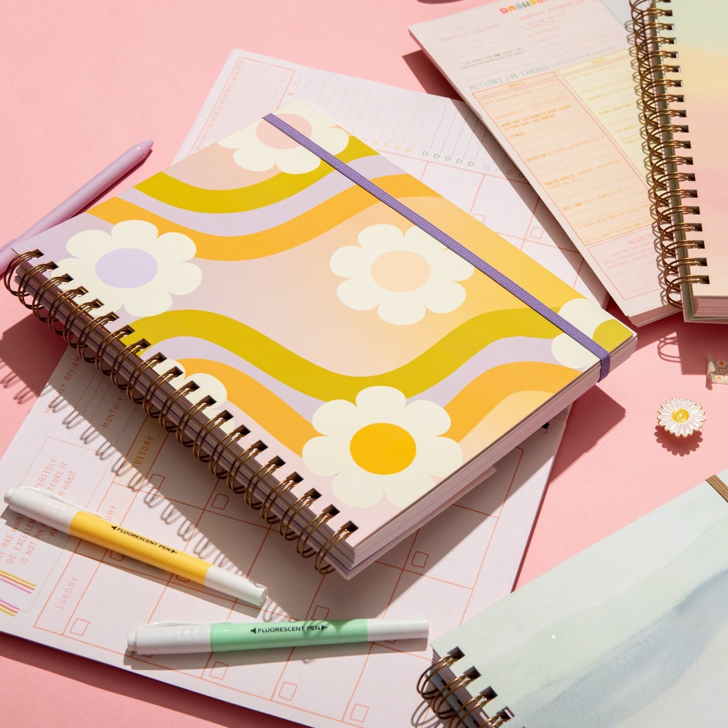 Undated Perpetual Goal Setting Planner