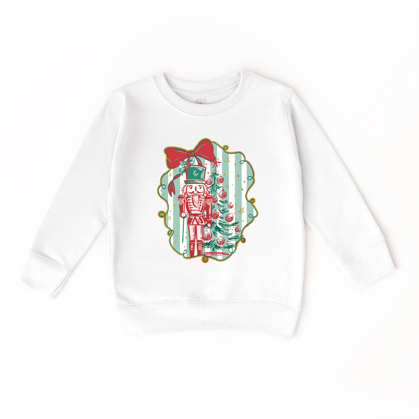 Nutcracker Bow Sweatshirt | Toddler & Kids