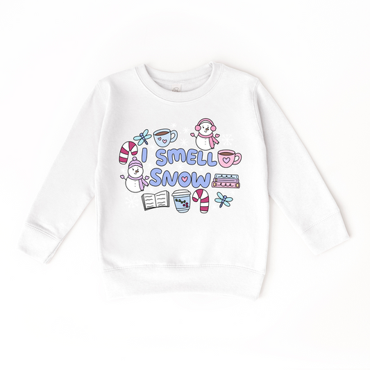 I Smell Snow Crewneck | Toddler & Kids