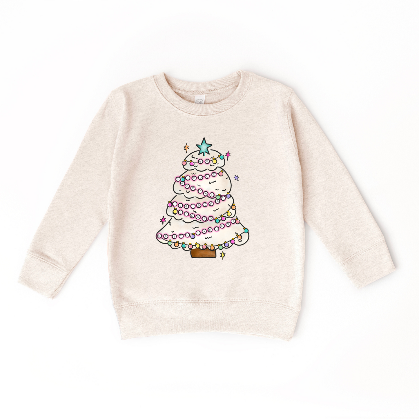 Leave the Christmas Lights up till January Crewneck | Toddler & Kids