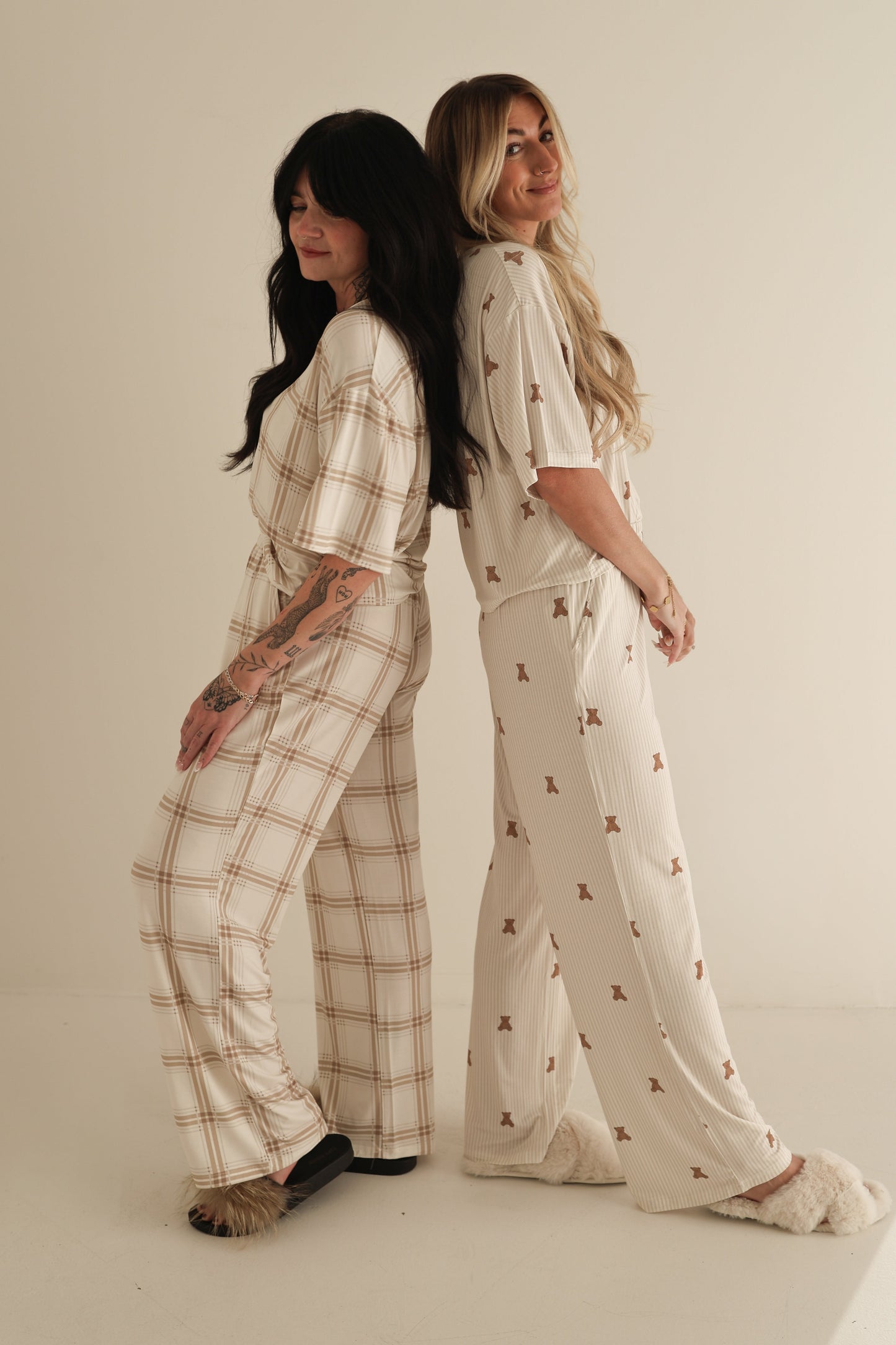 Women's Boxy Tee Lounge Set | Teddy