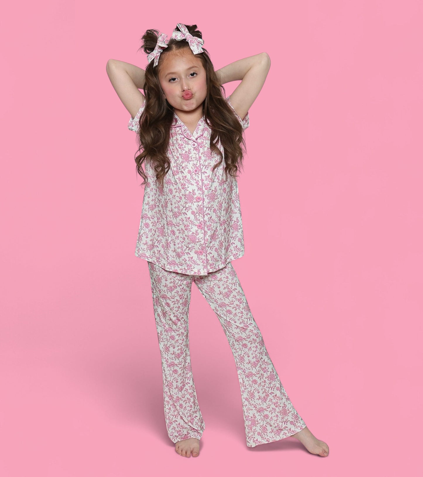 ROSEWOOD TOILE DREAM GIRL'S FLARE SET | Baby, Toddler & Kids