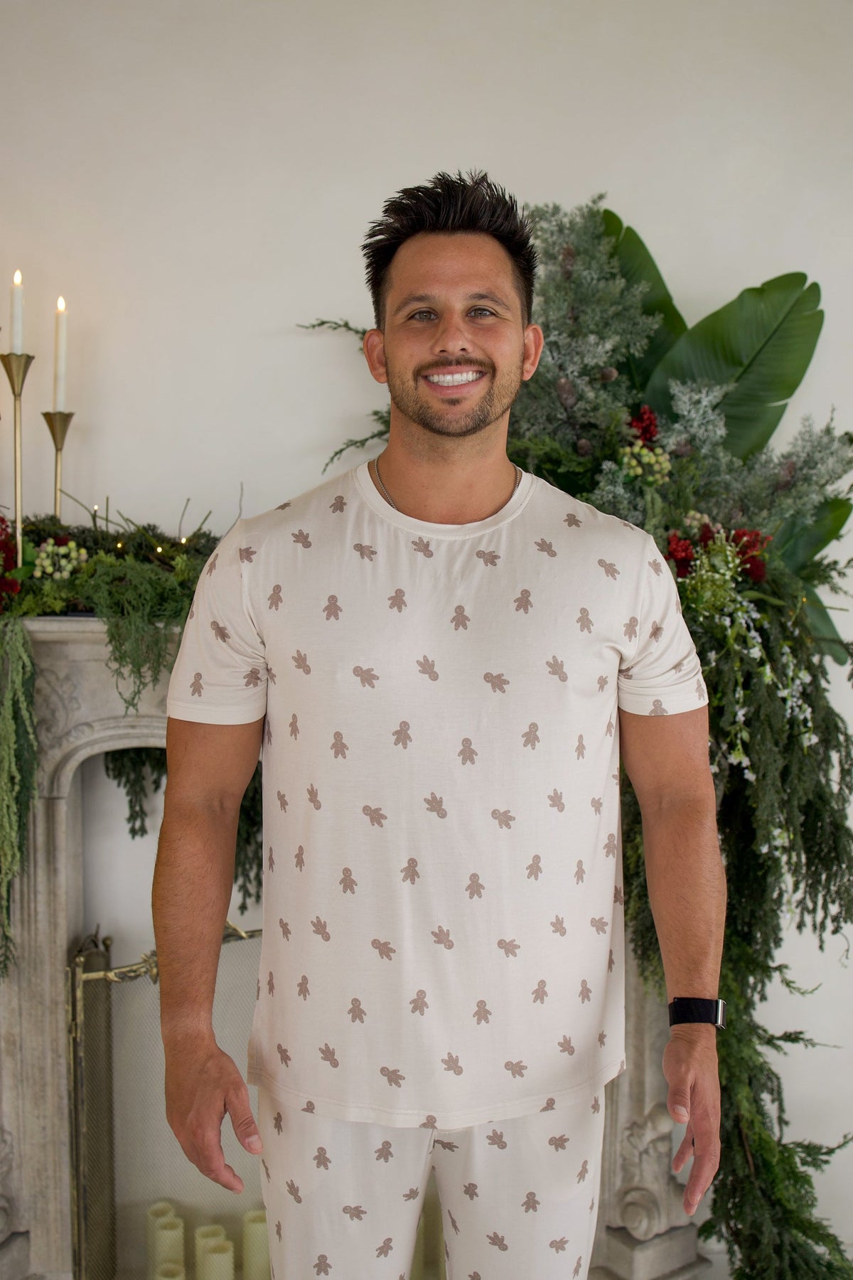 Men's Short Sleeve Pajamas | Gingersnap