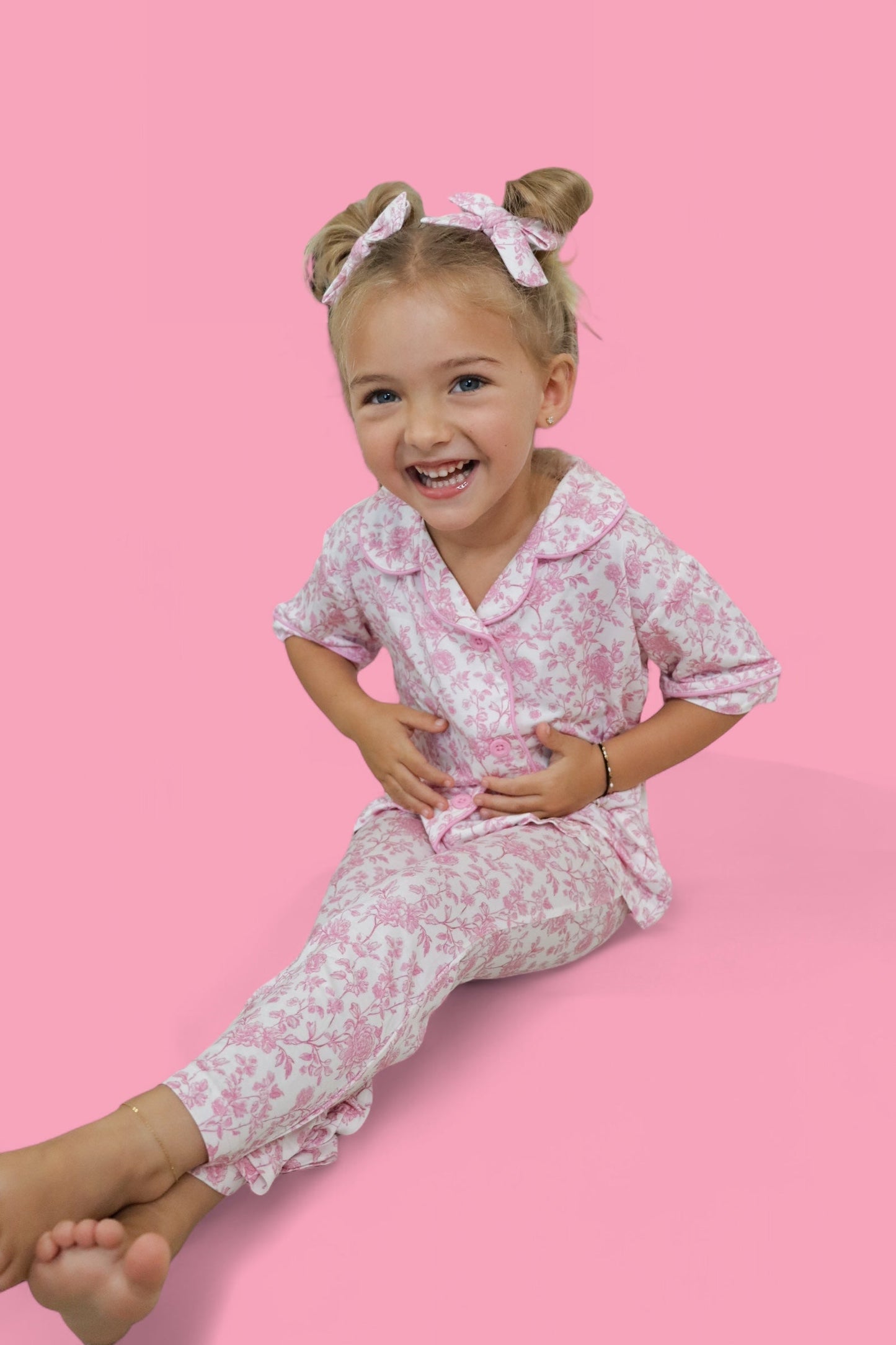 ROSEWOOD TOILE DREAM GIRL'S FLARE SET | Baby, Toddler & Kids