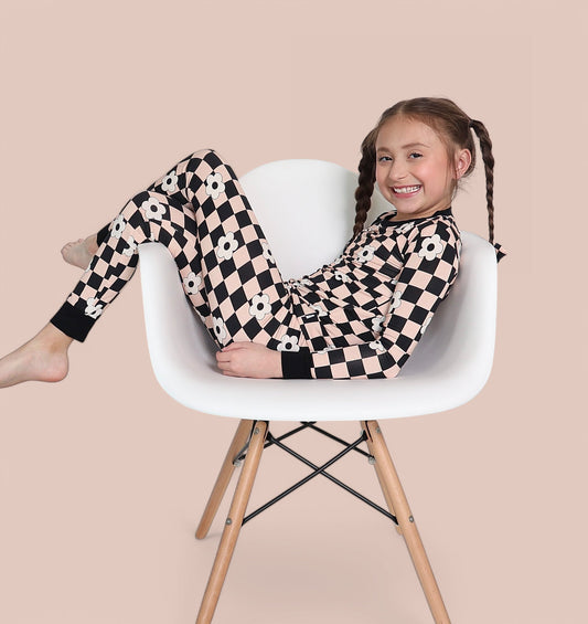 RETRO DAISY CHECKS DREAM SET