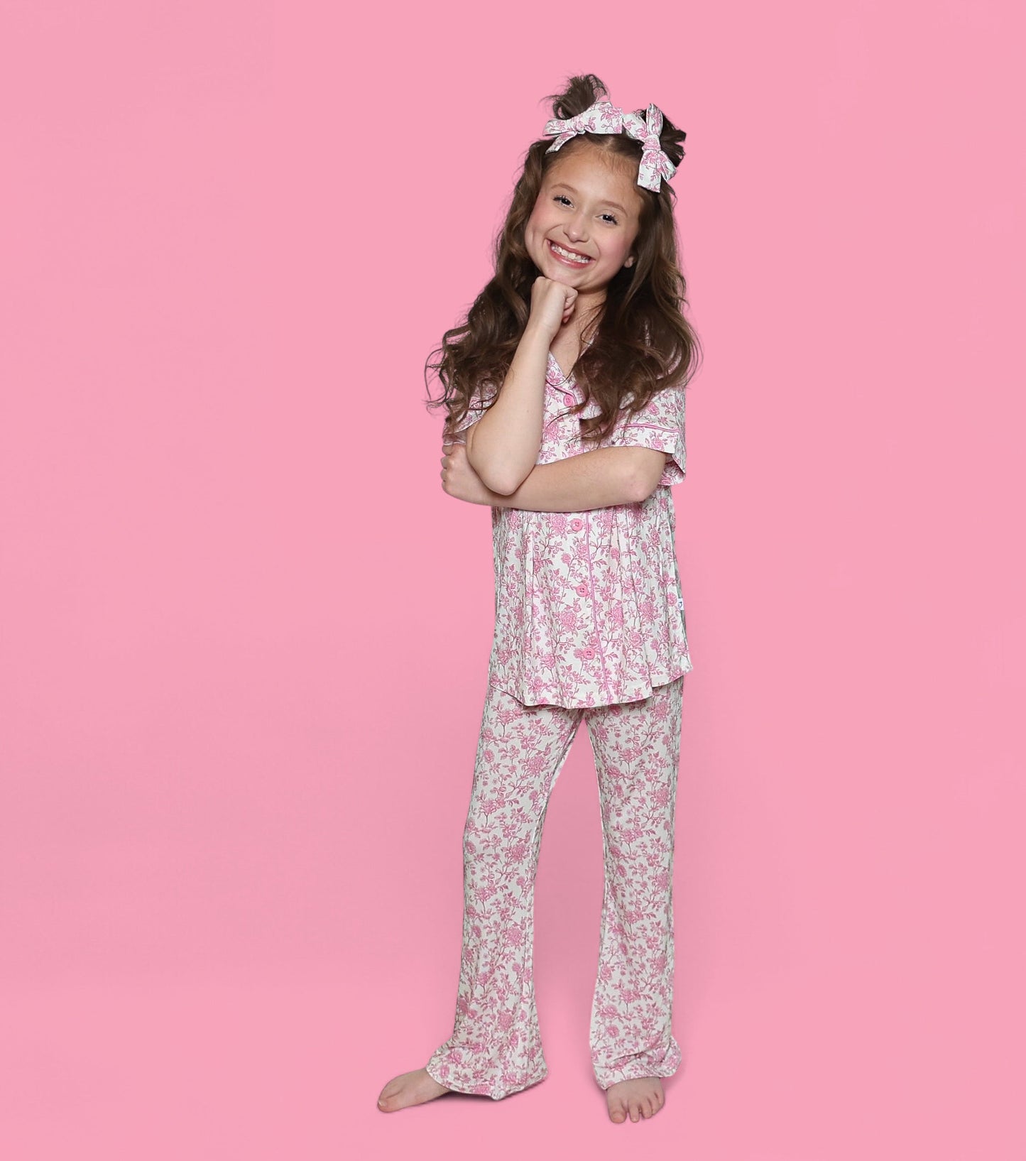 ROSEWOOD TOILE DREAM GIRL'S FLARE SET | Baby, Toddler & Kids