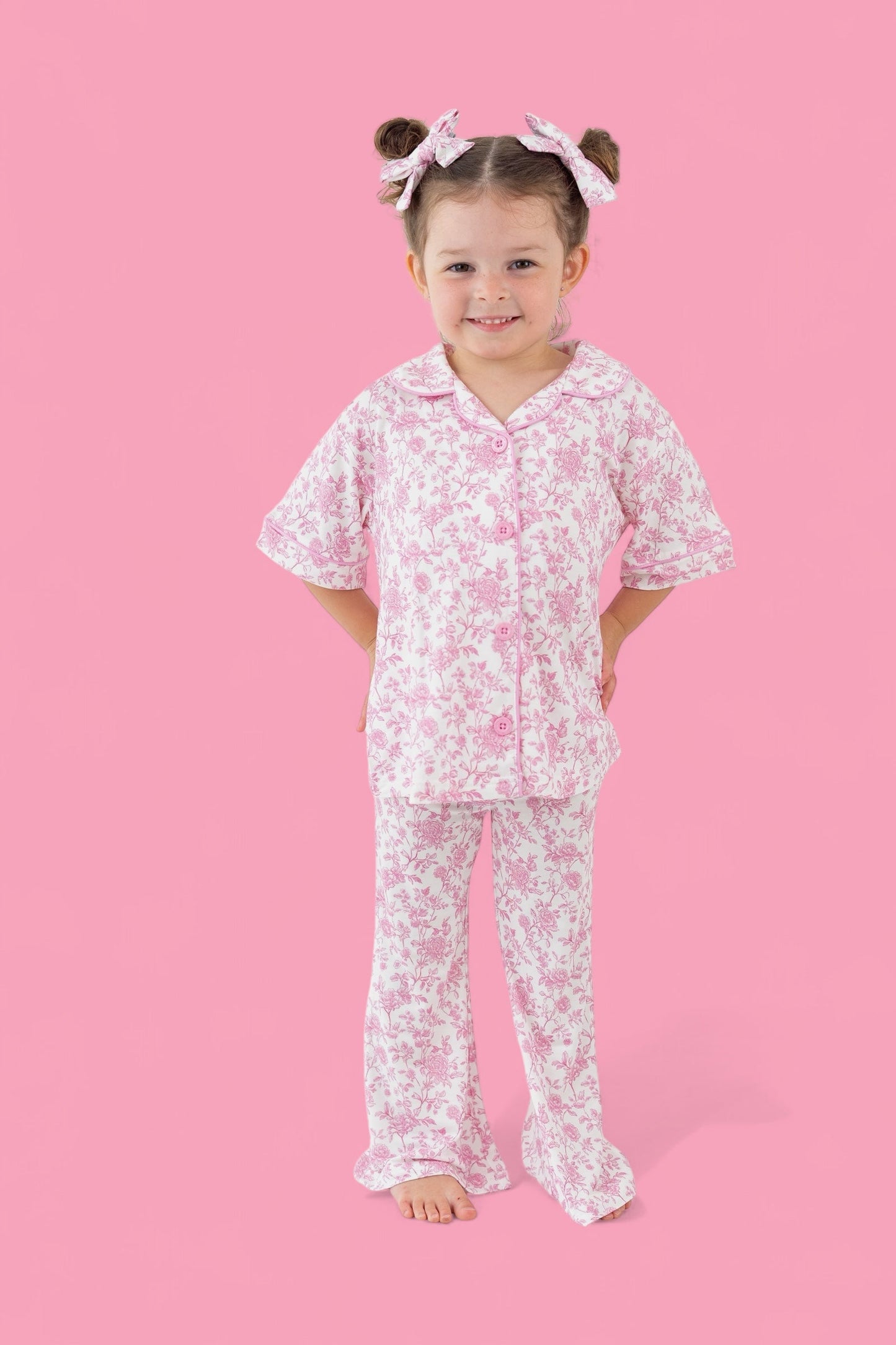 ROSEWOOD TOILE DREAM GIRL'S FLARE SET | Baby, Toddler & Kids