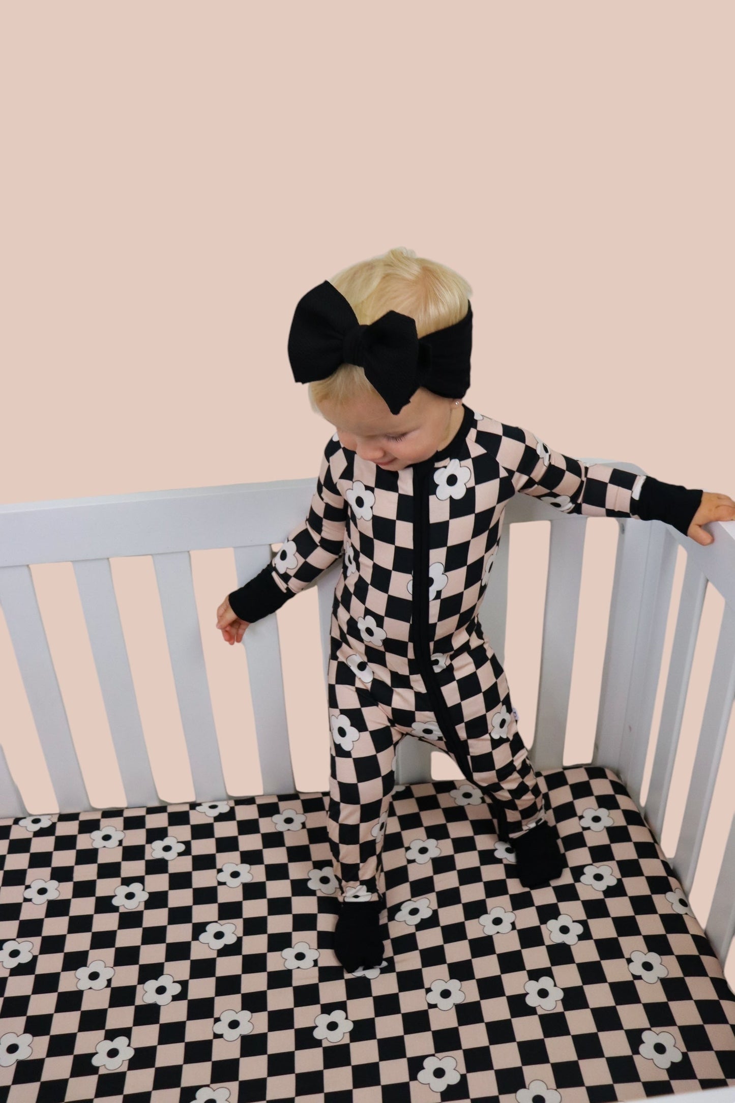 RETRO DAISY CHECKS DREAM ROMPER