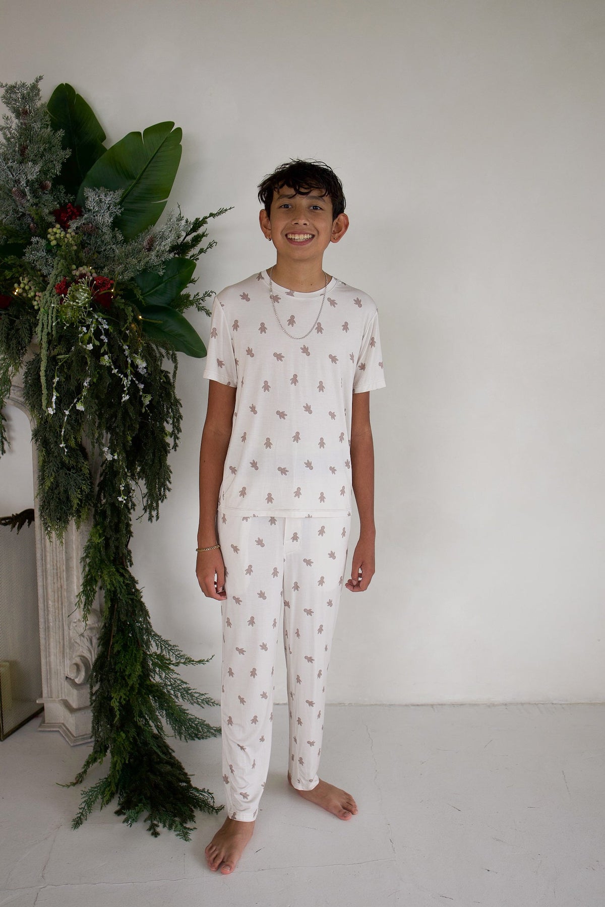 Youth Straight Leg Bamboo Pajamas | Gingersnap