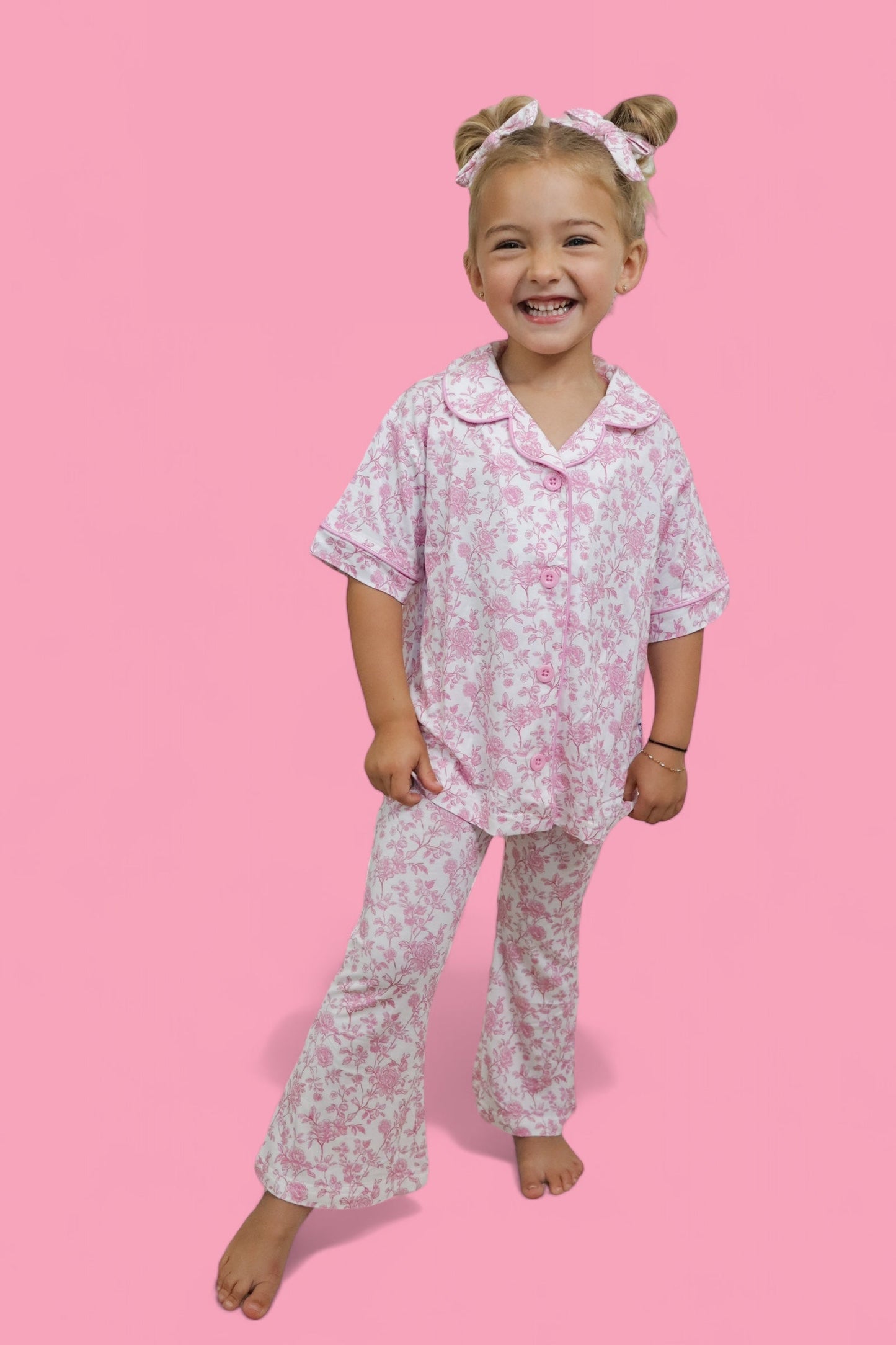 ROSEWOOD TOILE DREAM GIRL'S FLARE SET | Baby, Toddler & Kids