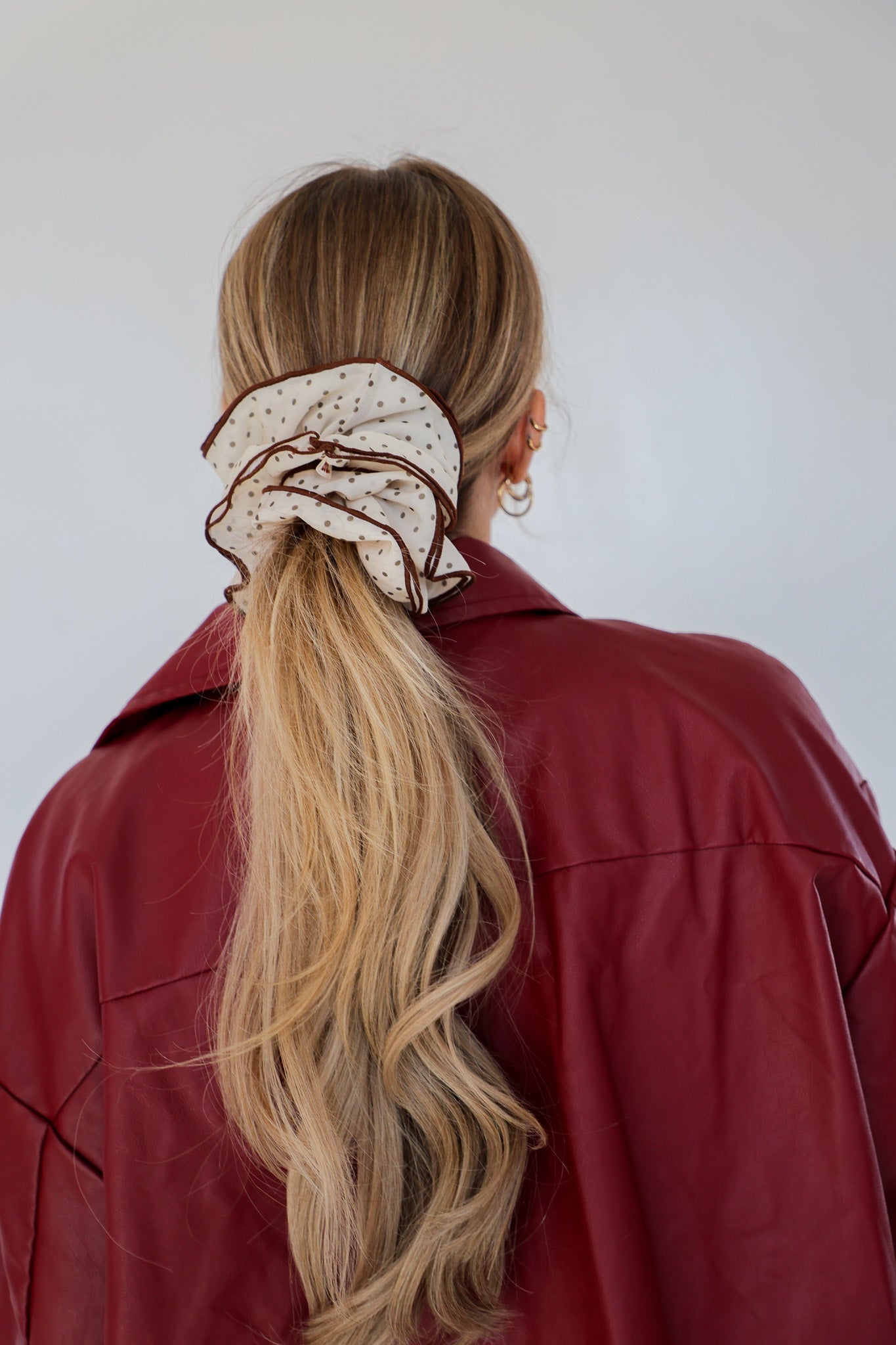 POLKA DOT CORSET SCRUNCHIE