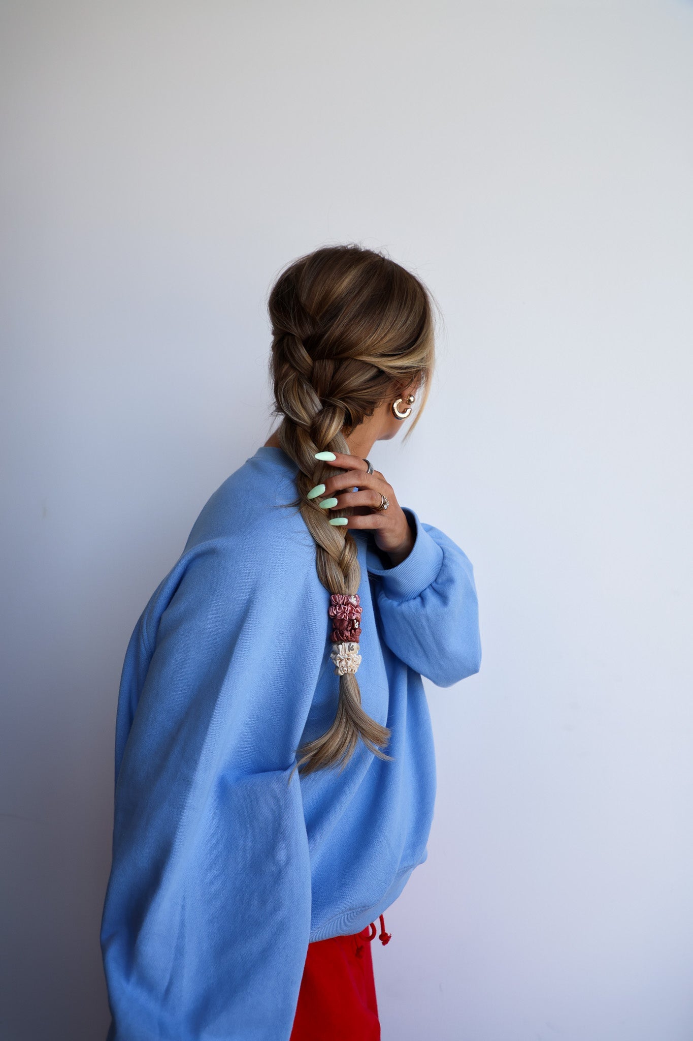 SKINNY SATIN SLEEP SCRUNCHIE SET
