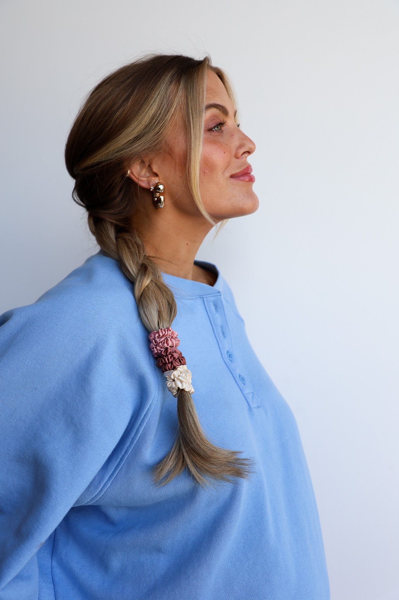 SKINNY SATIN SLEEP SCRUNCHIE SET