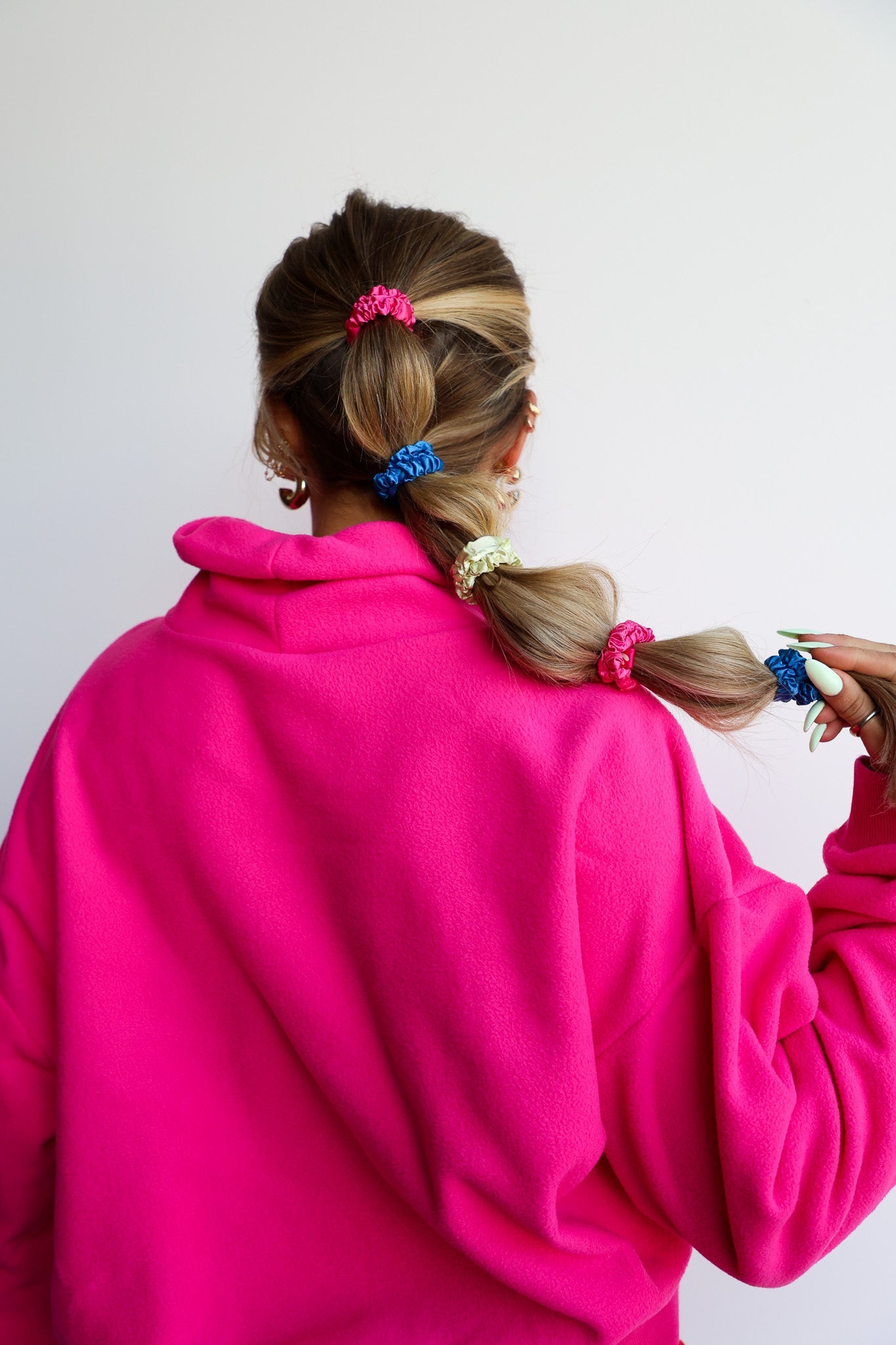 SKINNY SATIN SLEEP SCRUNCHIE SET