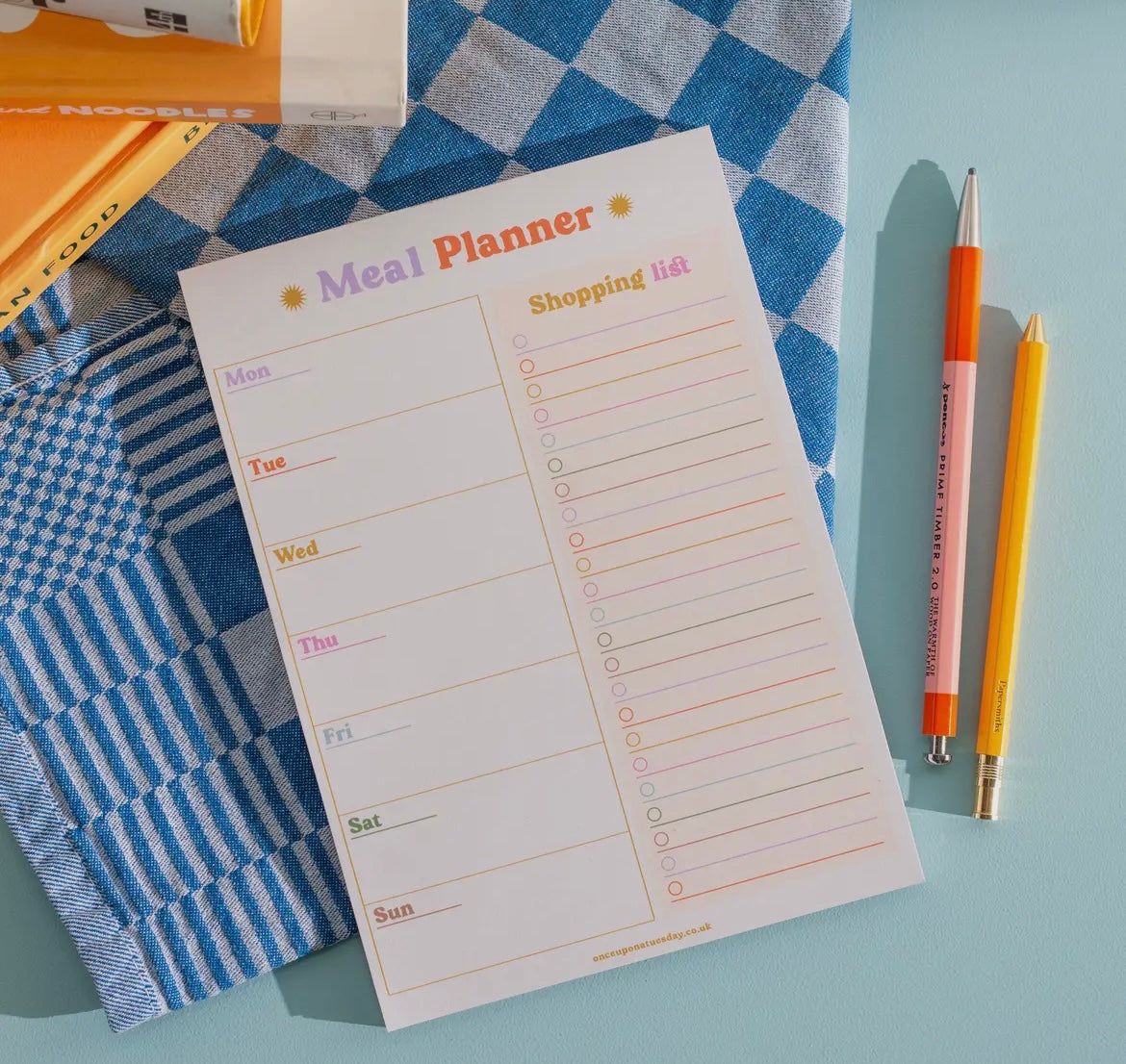 Meal Planner Notepad