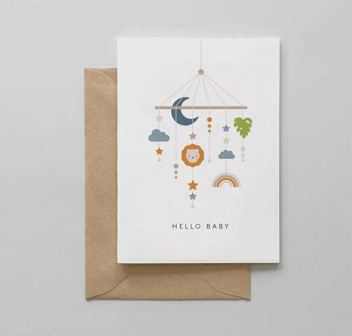 Hello Baby Greeting Card