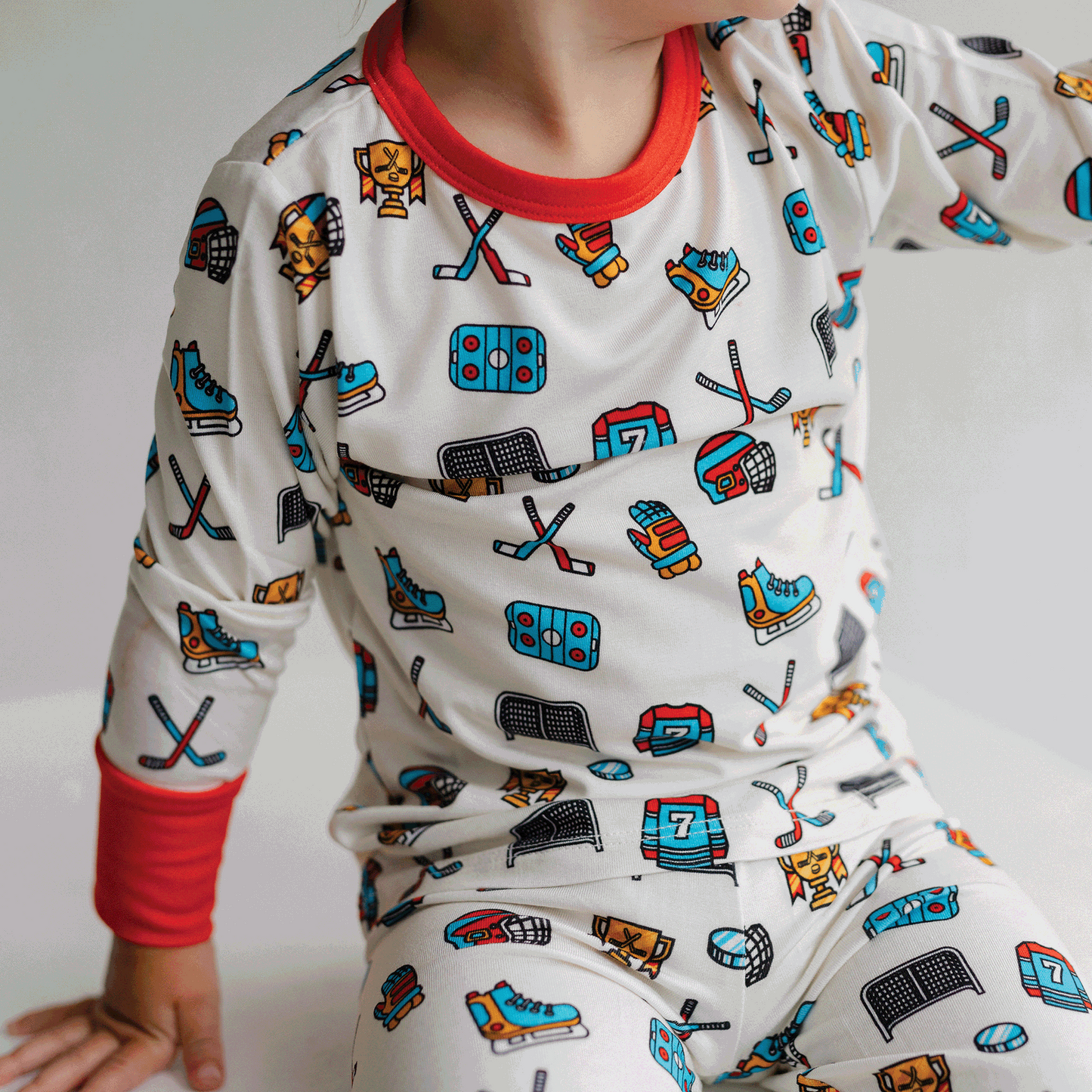 Hockey Two-Piece Pajama Set