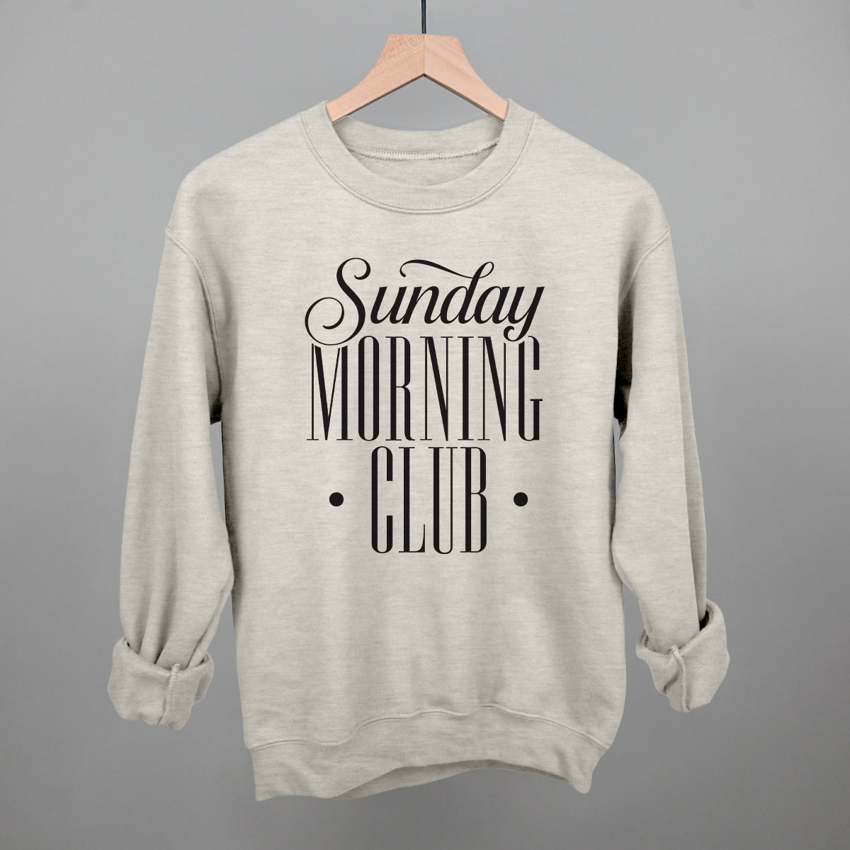 Sunday Morning Club Crewneck or Tee