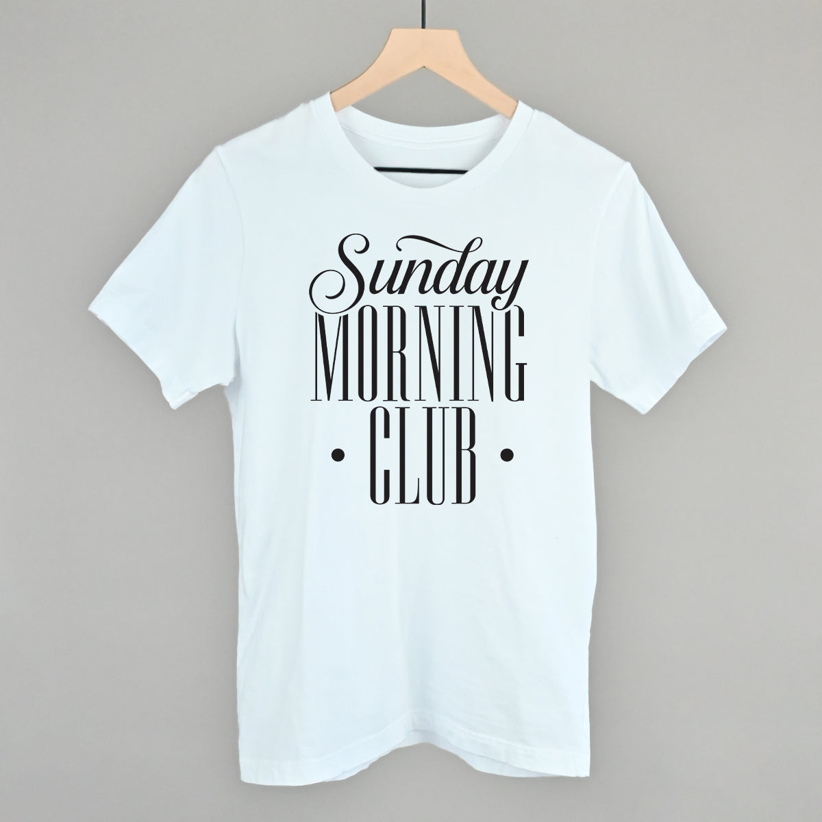 Sunday Morning Club Crewneck or Tee