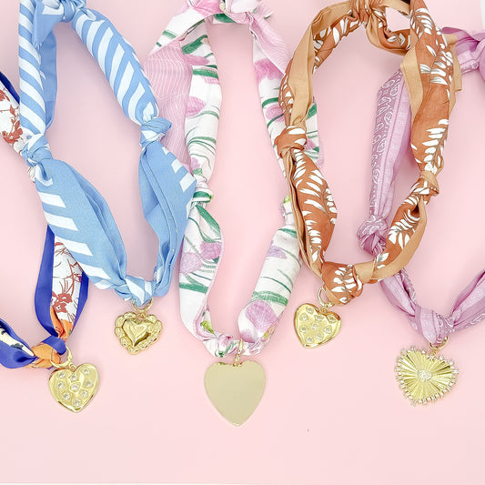 Tangled in Love Scarf Necklace