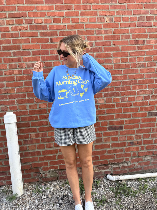 Sunday Morning Crewneck | Religious