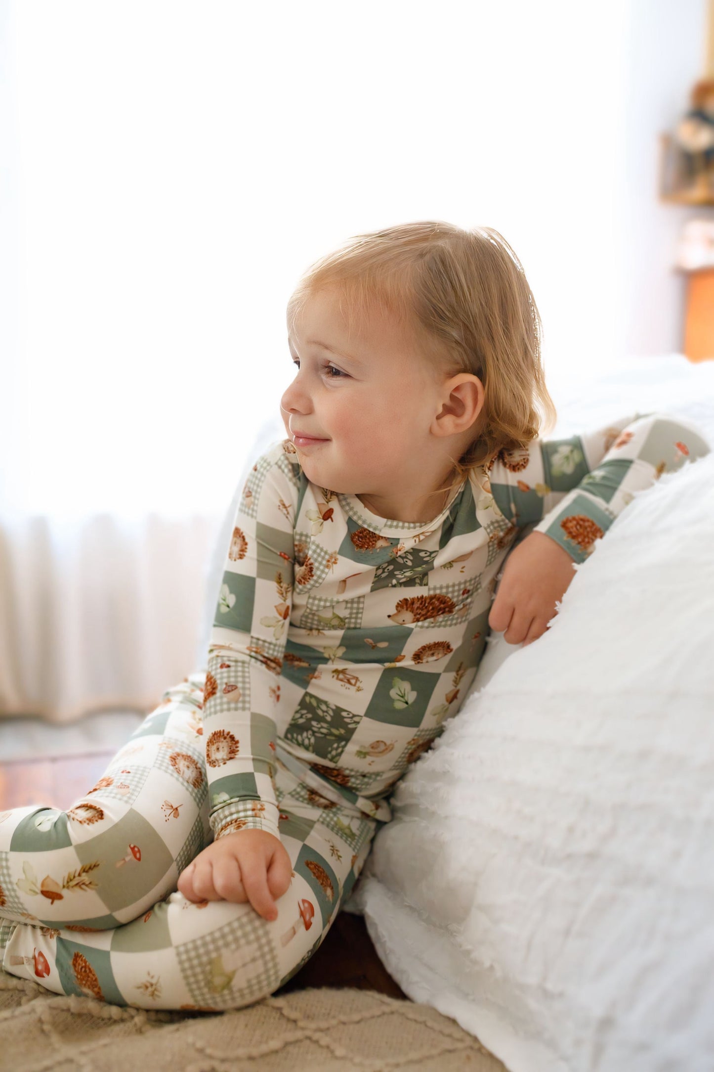 Harvest Hedgehogs Bamboo Pajamas | Baby, Toddler & Kids
