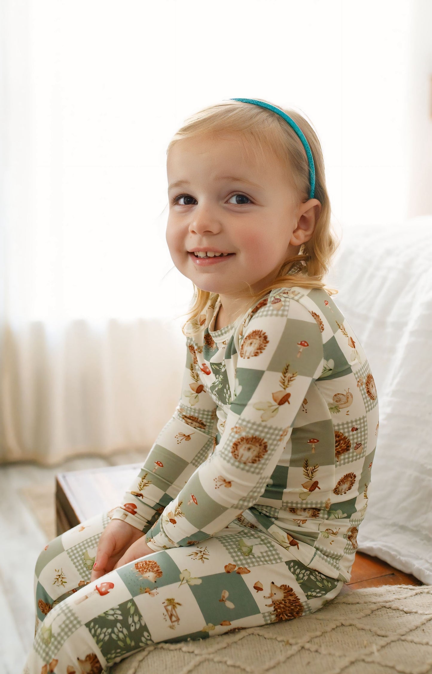 Harvest Hedgehogs Bamboo Pajamas | Baby, Toddler & Kids