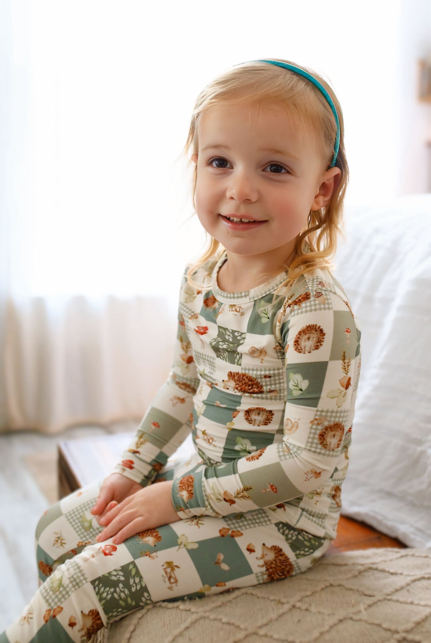 Harvest Hedgehogs Bamboo Pajamas | Baby, Toddler & Kids