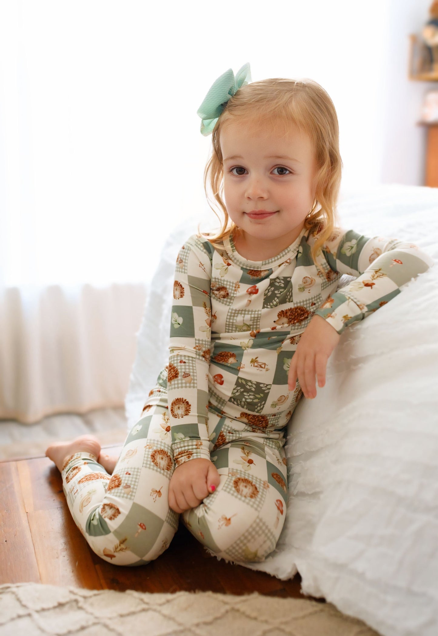 Harvest Hedgehogs Bamboo Pajamas | Baby, Toddler & Kids