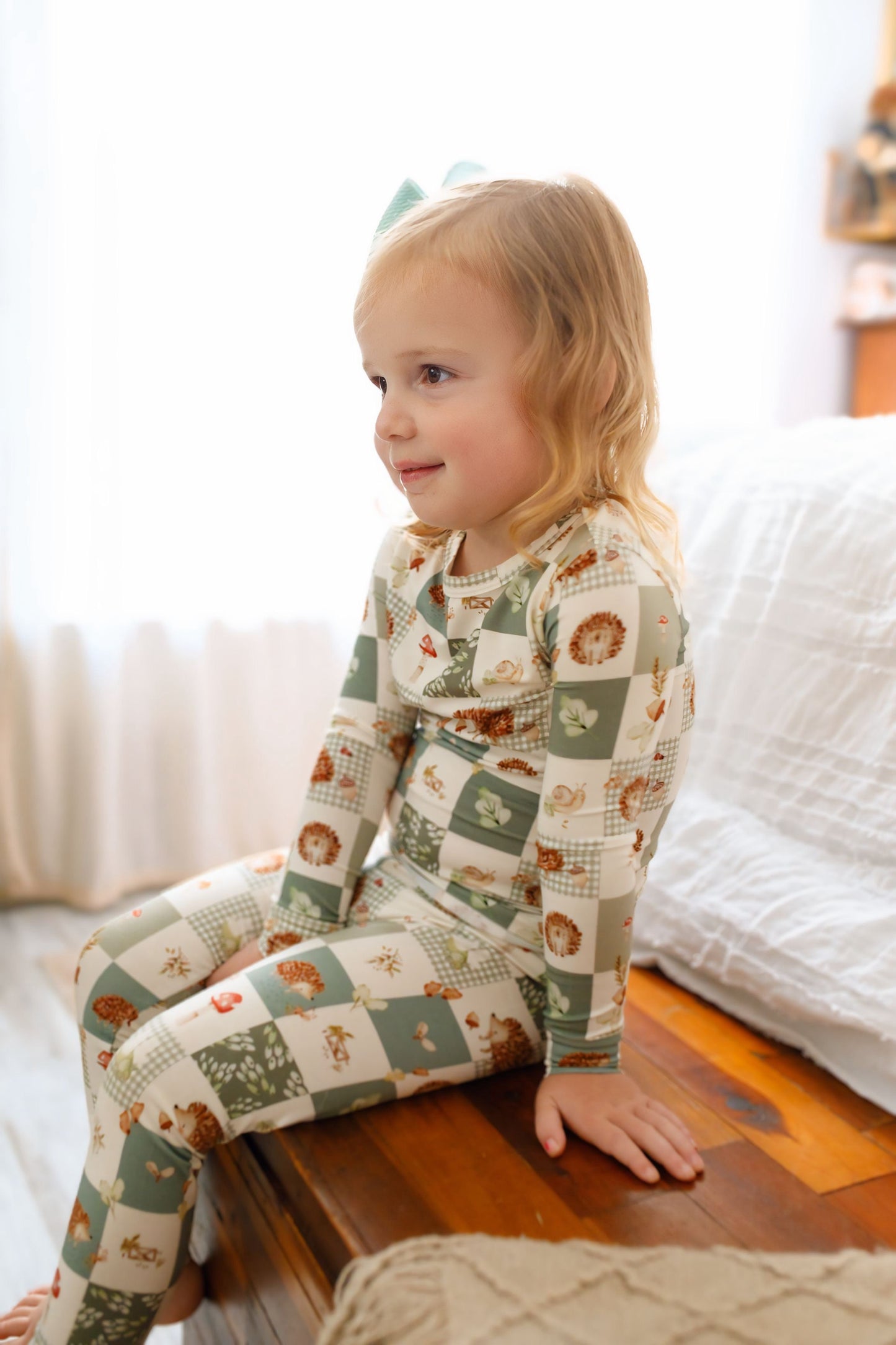 Harvest Hedgehogs Bamboo Pajamas | Baby, Toddler & Kids
