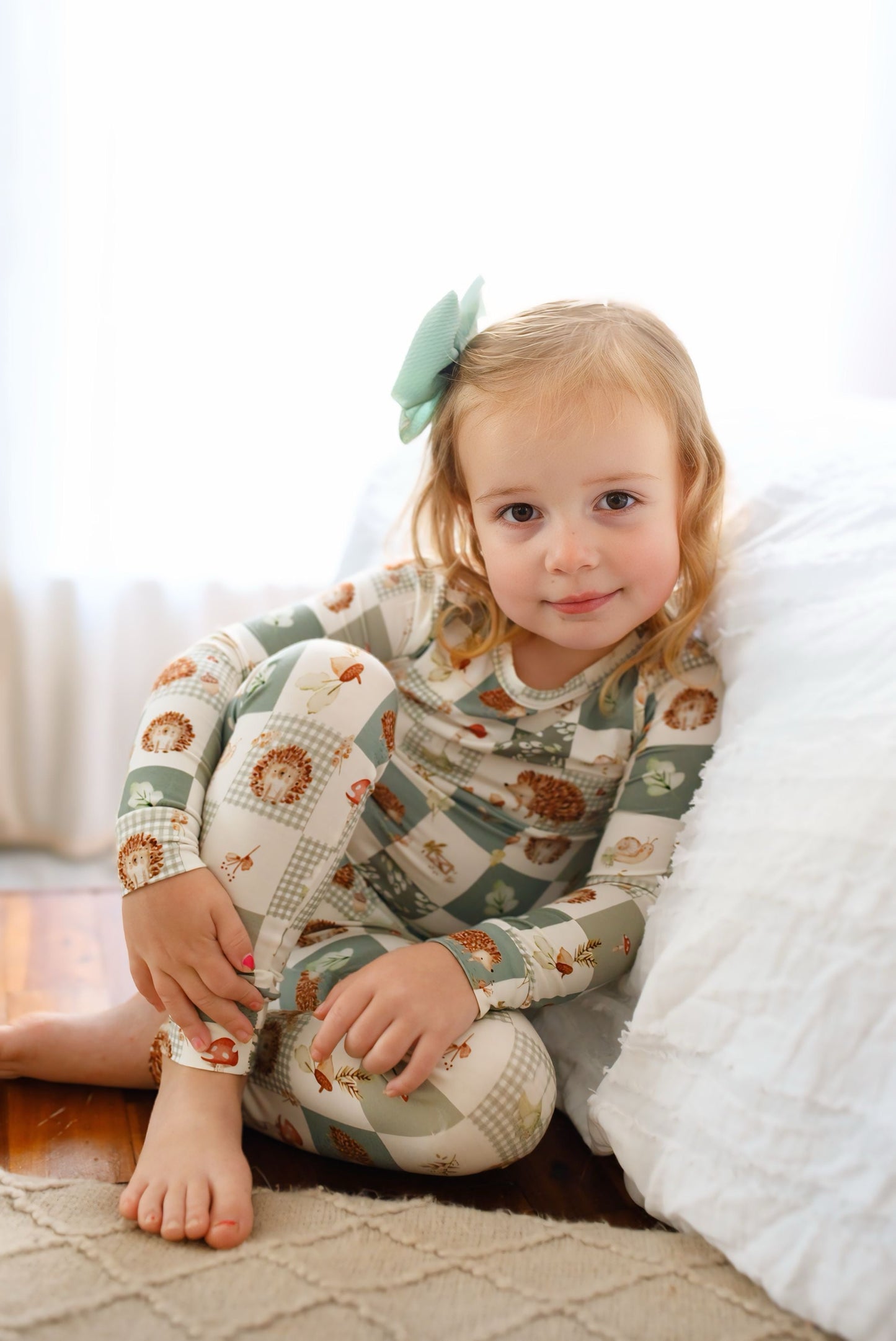 Harvest Hedgehogs Bamboo Pajamas | Baby, Toddler & Kids