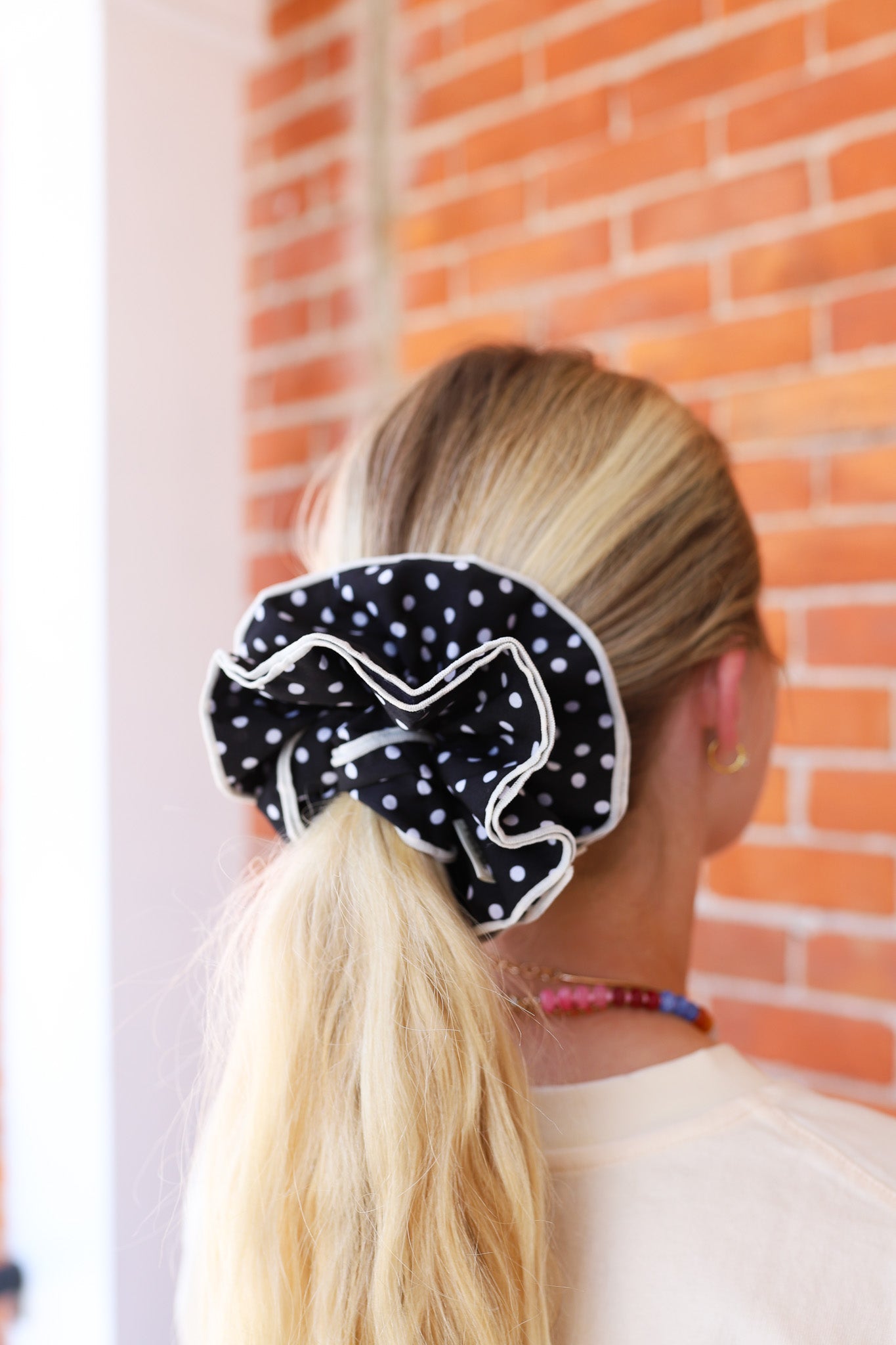 POLKA DOT CORSET SCRUNCHIE