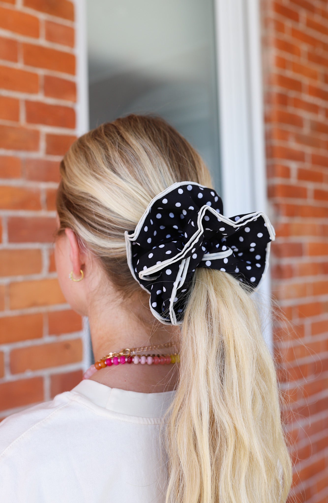 POLKA DOT CORSET SCRUNCHIE