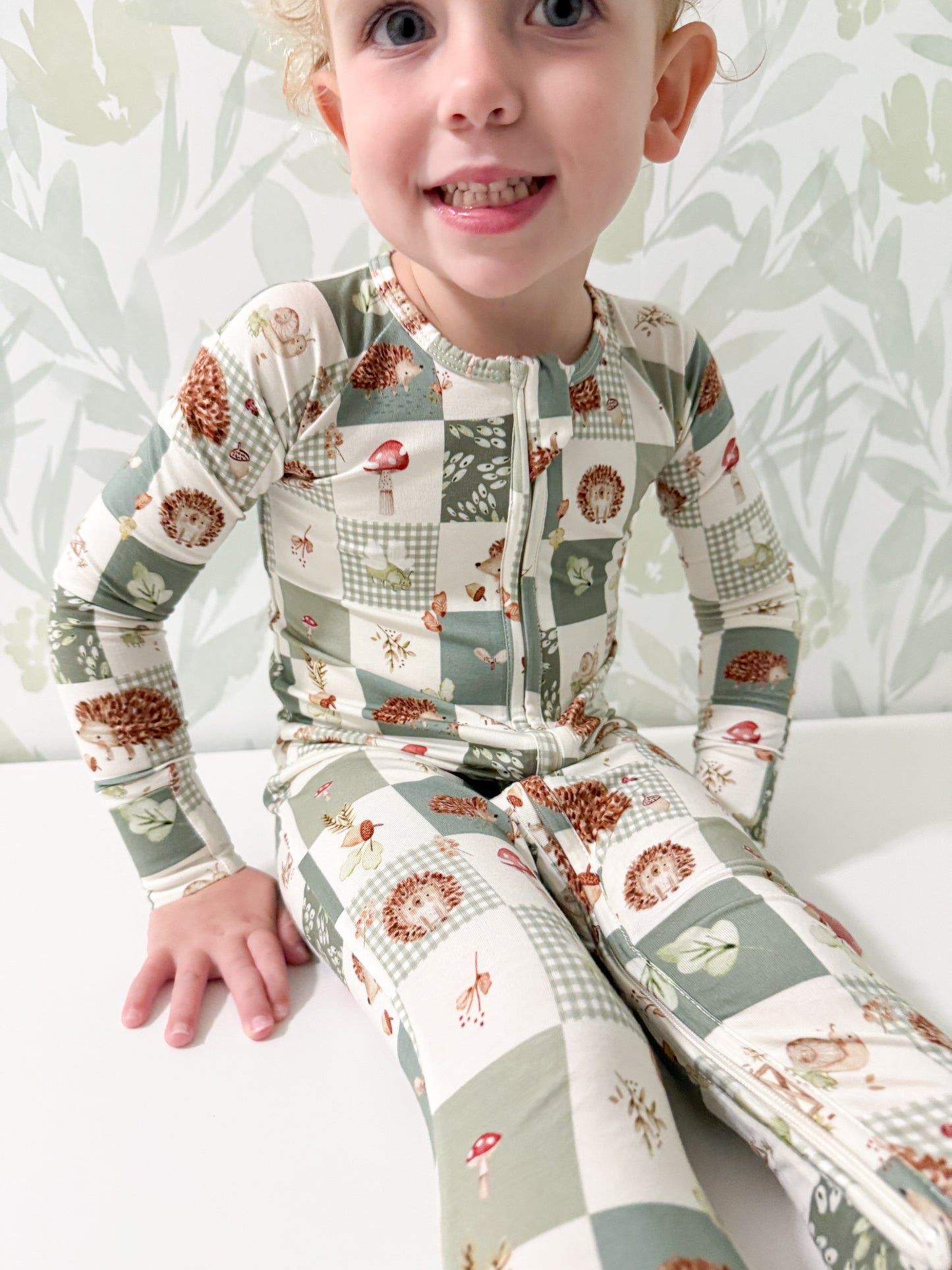 Harvest Hedgehogs Bamboo Sleeper Pajamas | Baby