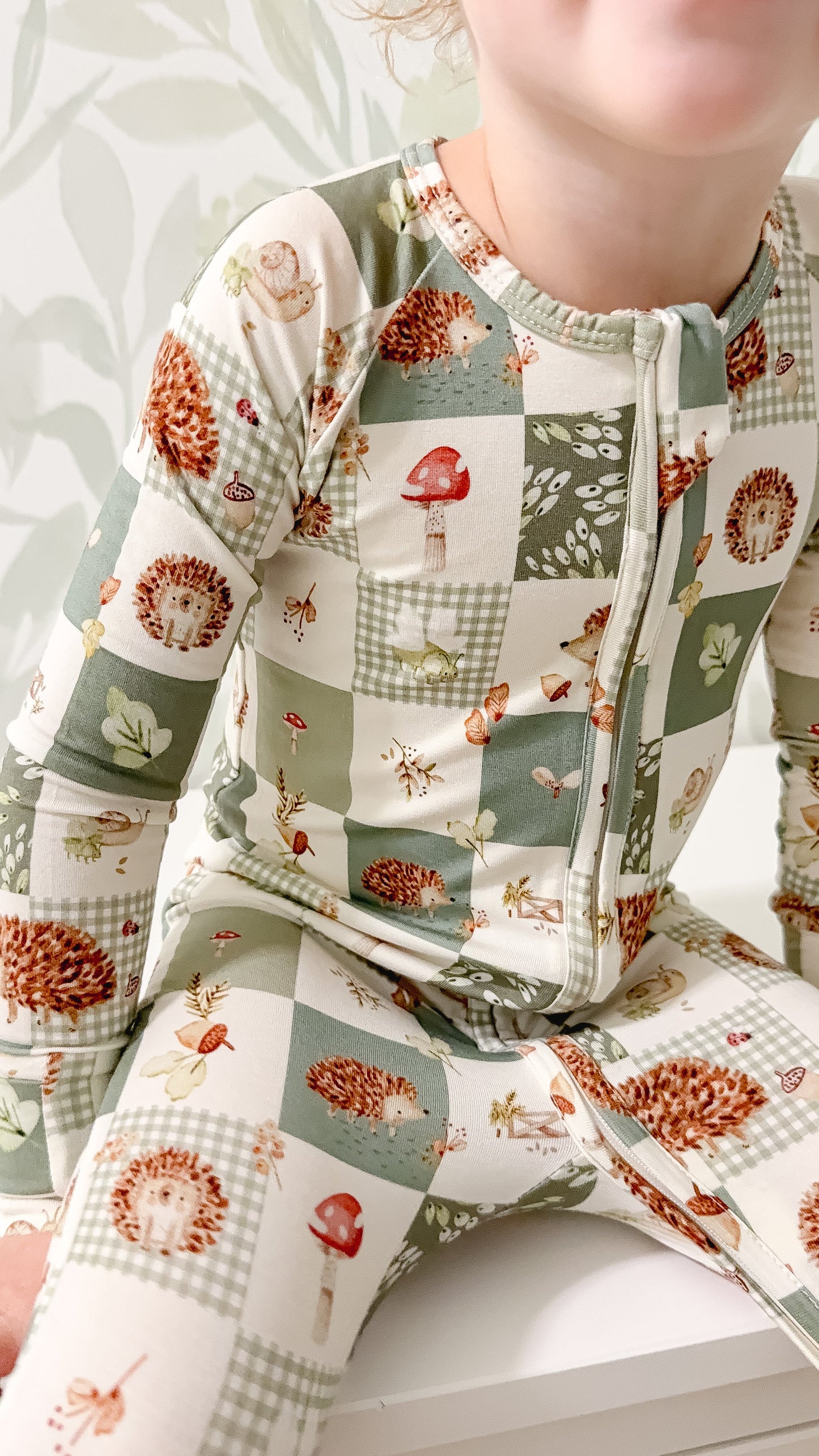 Harvest Hedgehogs Bamboo Sleeper Pajamas | Baby