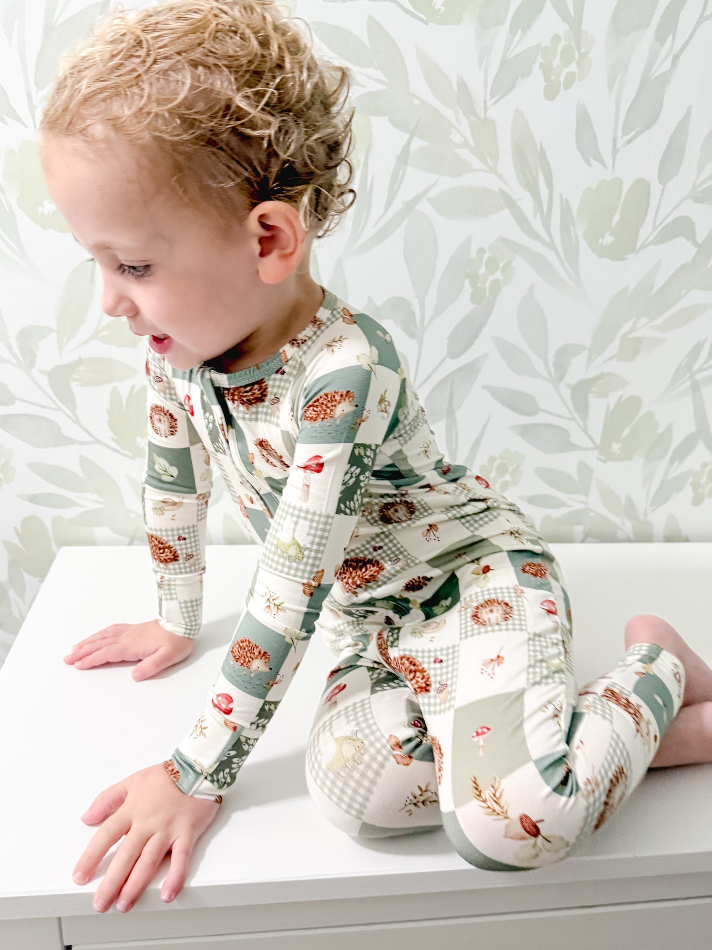 Harvest Hedgehogs Bamboo Sleeper Pajamas | Baby