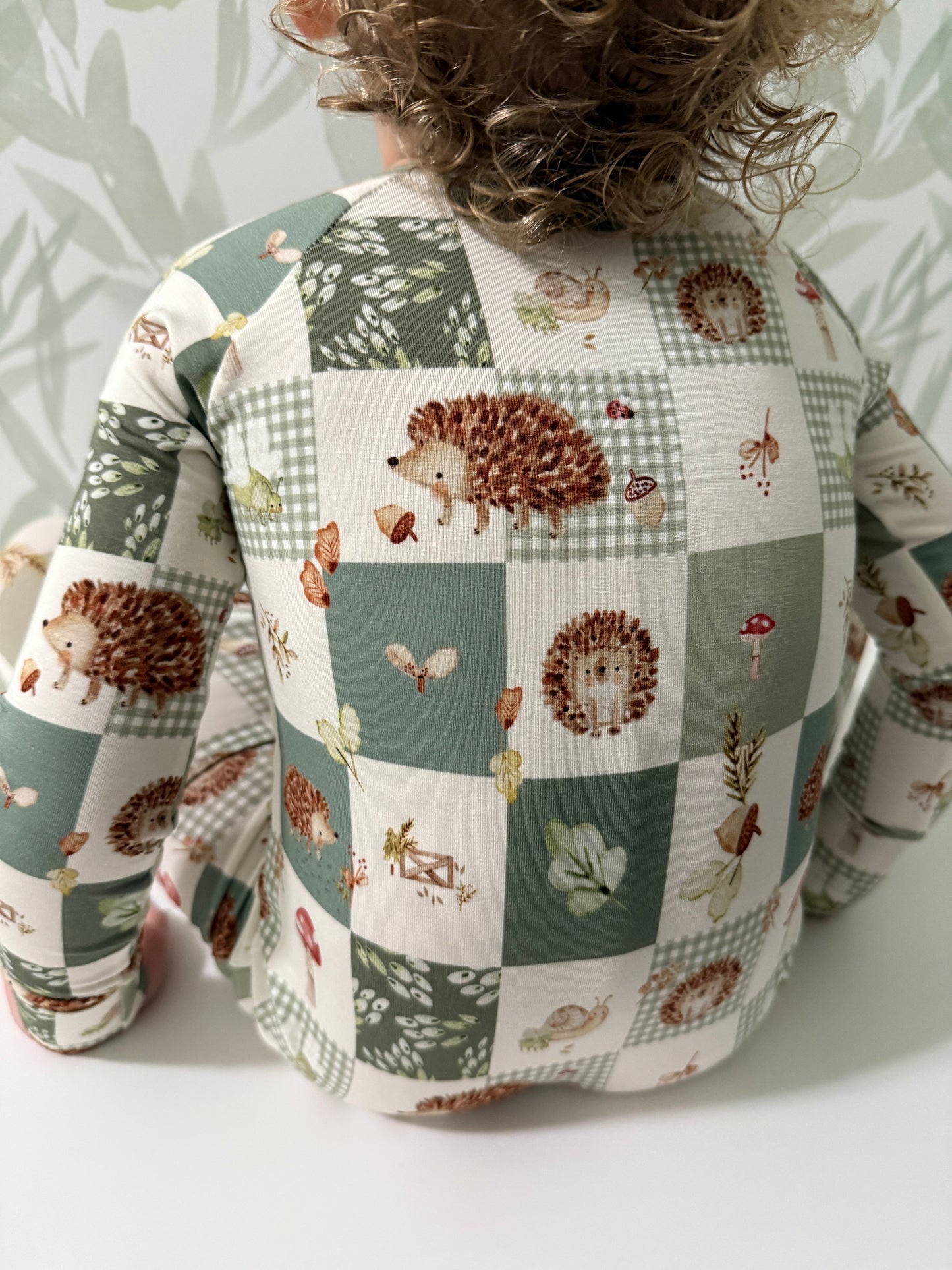 Harvest Hedgehogs Bamboo Sleeper Pajamas | Baby