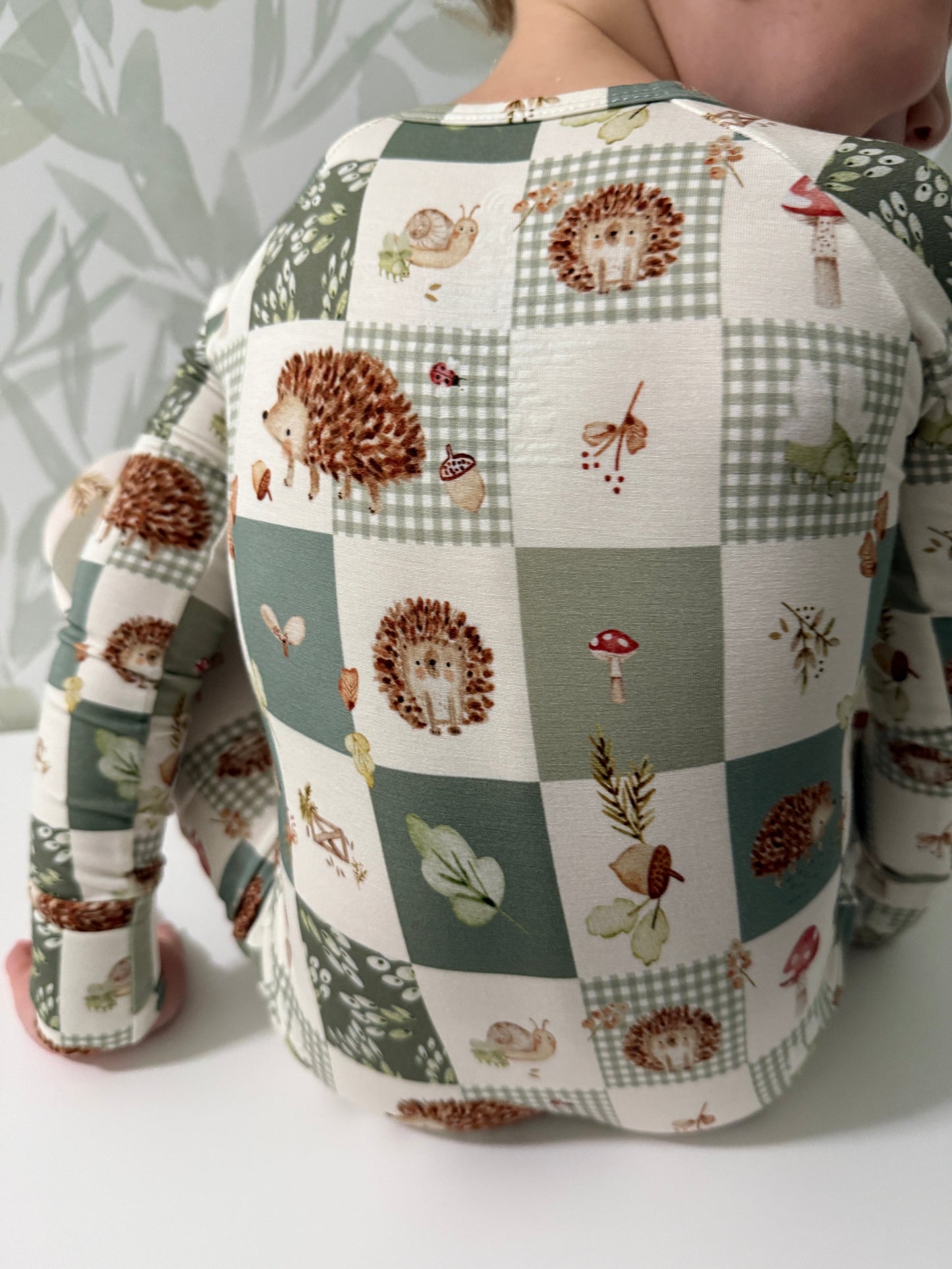 Harvest Hedgehogs Bamboo Sleeper Pajamas | Baby