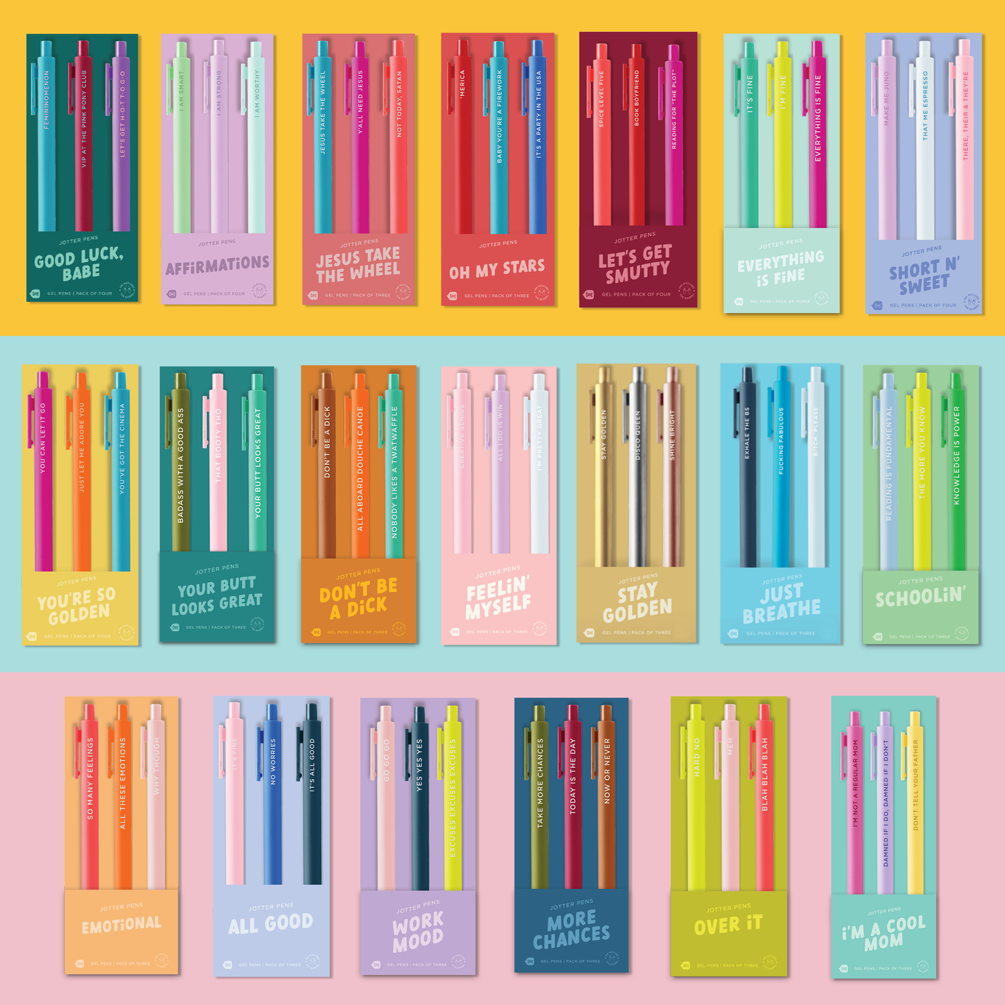 Jotter Sets 3 Pack