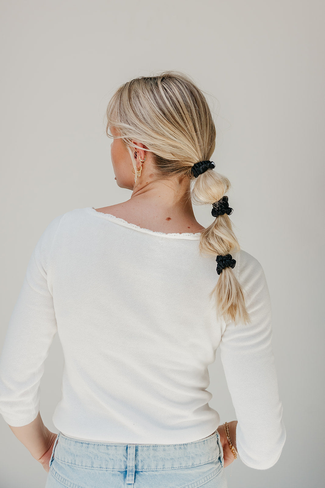 SKINNY SATIN SLEEP SCRUNCHIE SET
