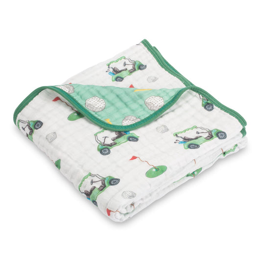 Golf Muslin Baby Blanket