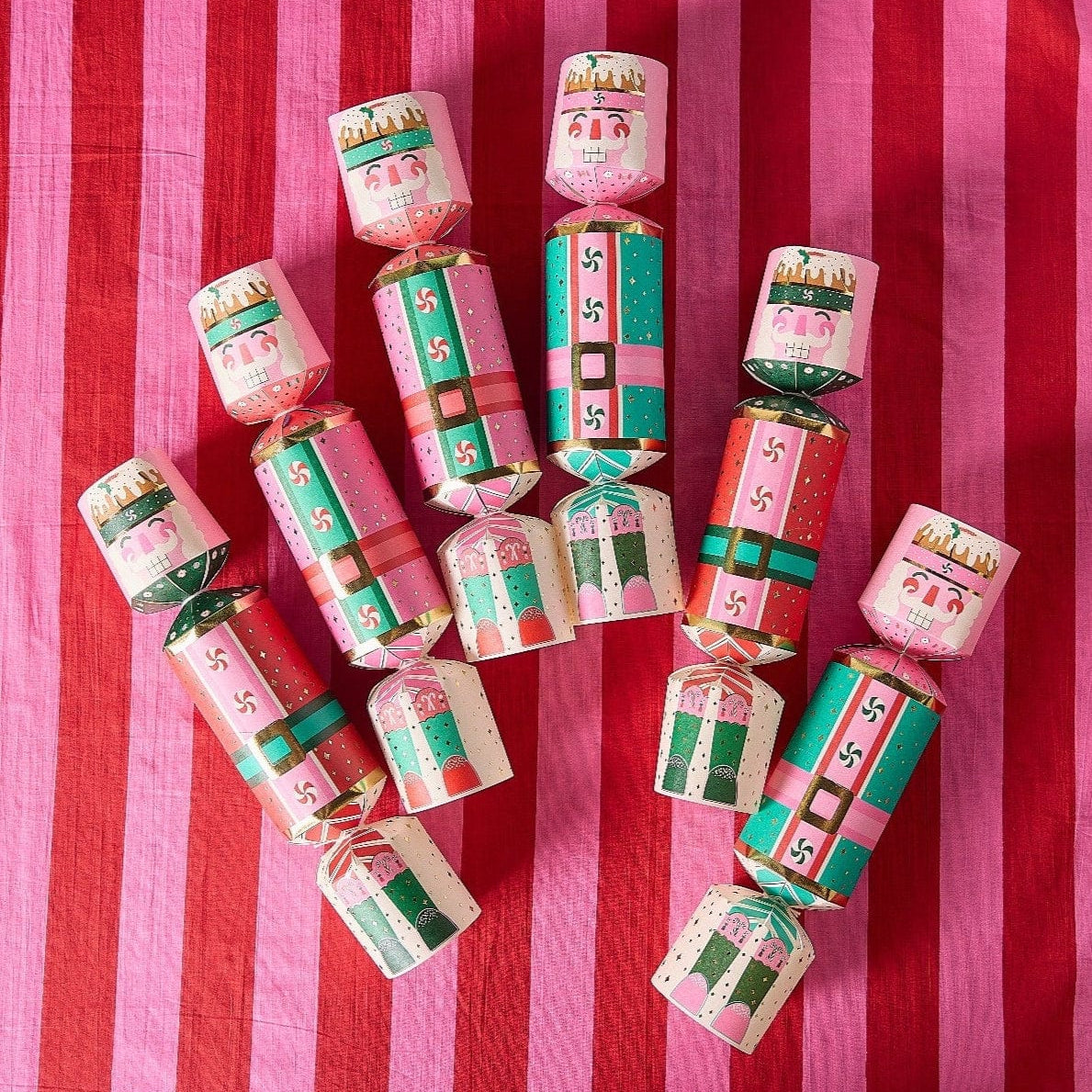 Christmas Nutcracker Holiday Crackers (Set of 6)