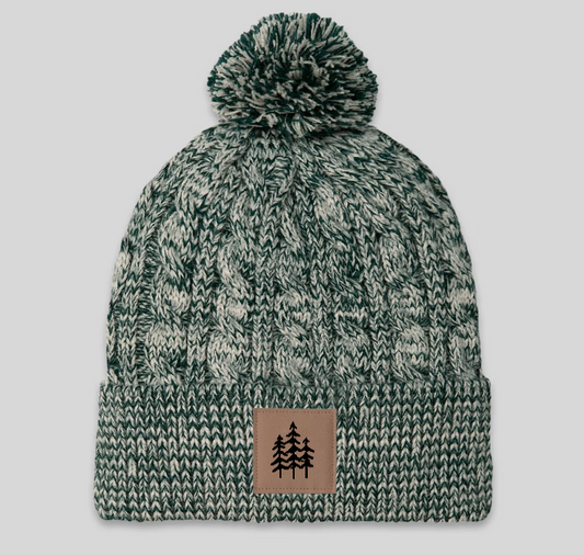 Pine Pom Beanie