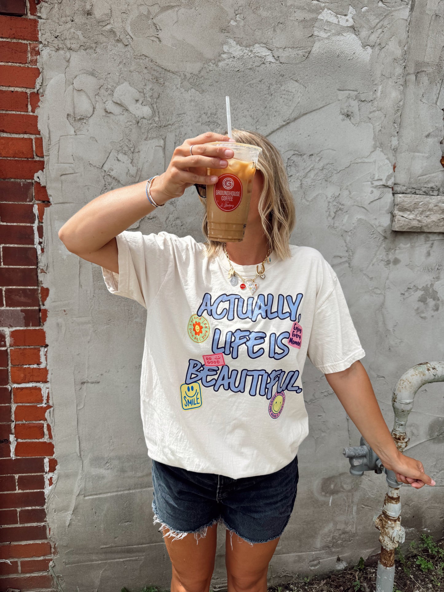 Actually, Life is Beautiful Tee