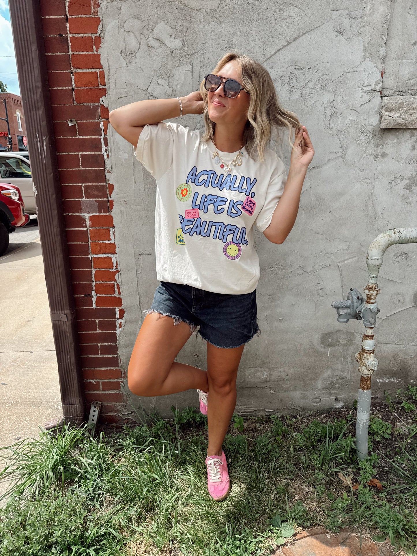 Actually, Life is Beautiful Tee